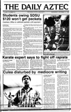 The Daily Aztec: Wednesday 11/14/1984