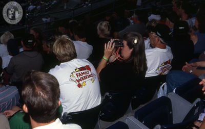 Family at Family Weekend event, 2000