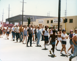 Marchers in Pride parade, 1978