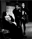 Jacqueline Brooks, Douglas Watson, and Philip Hanson in King Richard III, 1961