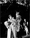 Unidentified actor and actress in Shakespeare Festival, 1958
