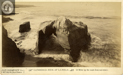 Cathedral Rock in La Jolla