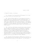 Affidavit for political asylum for a Mexican, 2009
