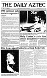 The Daily Aztec: Thursday 05/16/1985