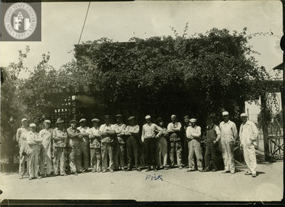 Normal School Workmen, 1916