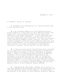 Affidavit for political asylum for a Peruvian, 2003