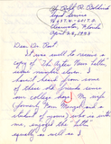 Letter from Ralph R. Boldrick, 1943