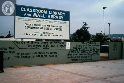 Classroom Library and Mall Repair, 1968