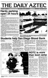 The Daily Aztec: Wednesday 09/26/1984