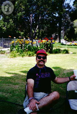 Jim Burnette at Pride festival, 1994