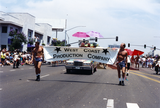 West Coast Production Company banner, San Diego Pride parade, 1994