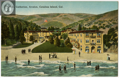 Hotel St. Catherine, Avalon,  Catalina, 1916