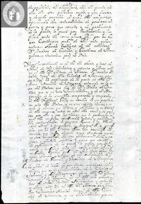 Urrutia de Vergara Papers, back of page 14, folder 11, volume 2, 1678
