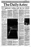 The Daily Aztec: Tuesday 10/17/1989