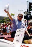 Police Chief Bob Burgreen in Pride parade, 1992