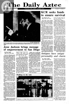 The Daily Aztec: Monday 03/18/1991