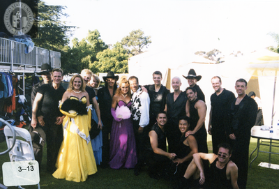Group of Pride Festival attendees, 2000