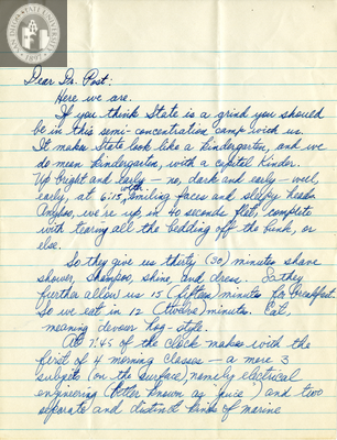 Letter from Jack Morris Vogel, Chesley Jones, Leon Carver, 1942