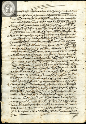 Urrutia de Vergara Papers, back of page 108, folder 8, volume 1