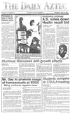 The Daily Aztec: Thursday 05/12/1988