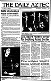 The Daily Aztec: Wednesday 12/05/1984