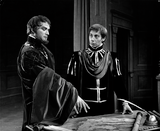 Louis Edmonds and an unidentified actor in Antony and Cleopatra, 1963