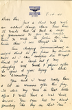 Letter from Eugene S. Bowman, 1943