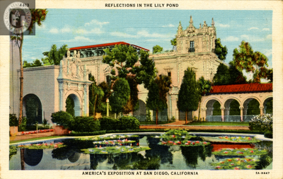 Reflections in the Lily Pond, Exposition, 1935