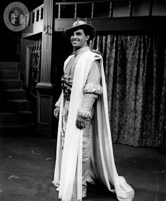 An unidentified actor in Measure for Measure, 1964