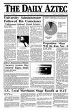 The Daily Aztec: Friday 11/04/1988