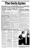 The Daily Aztec: Tuesday 04/08/1986