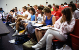 Students in Marty Block's class