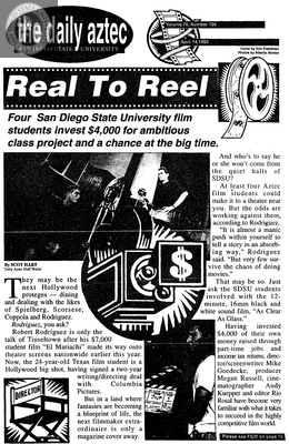The Daily Aztec: Wednesday 04/14/1993
