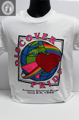 "Discover Pride, Arizona Central Pride, June 2-4, 1995"