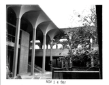Northwest corner of court, Aztec Center construction, 1967