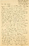 Letter from Alexandros D. Regas, 1942