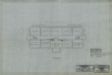 First Story Plan, Plumbing Diagram, San Diego Normal School, 1909