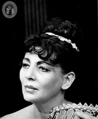 Minerva Marquis in Antony and Cleopatra, 1963