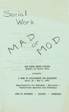 Social Work: Mad or Mod, 1969