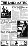 The Daily Aztec: Wednesday 03/06/1985