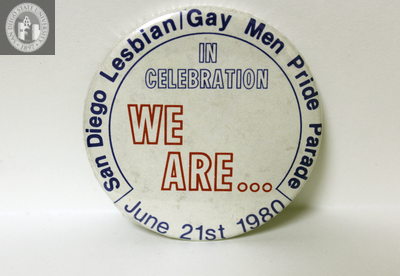 "In celebration we are...," 1980