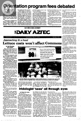 The Daily Aztec: Wednesday 05/03/1978