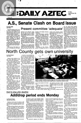 The Daily Aztec: Friday 09/28/1979