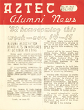The Aztec Alumni News, Volume 10, Number 8, November 1952