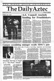 The Daily Aztec: Thursday 03/01/1990