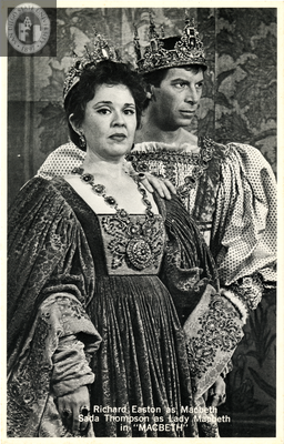 Richard Easton, Sada Thompson in Macbeth, 1969