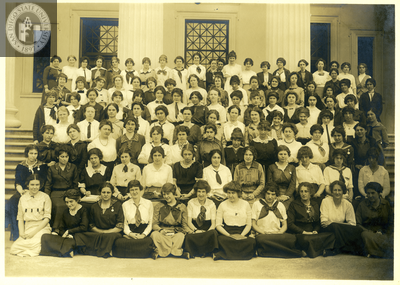 San Diego Normal School students, 1918