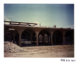 Lounge 201, Aztec Center construction site, 1967