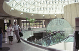Couple on ground floor of library dome, 1999