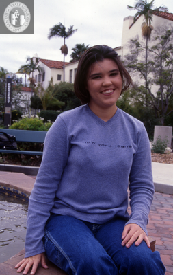 Student at Family Weekend, 2000